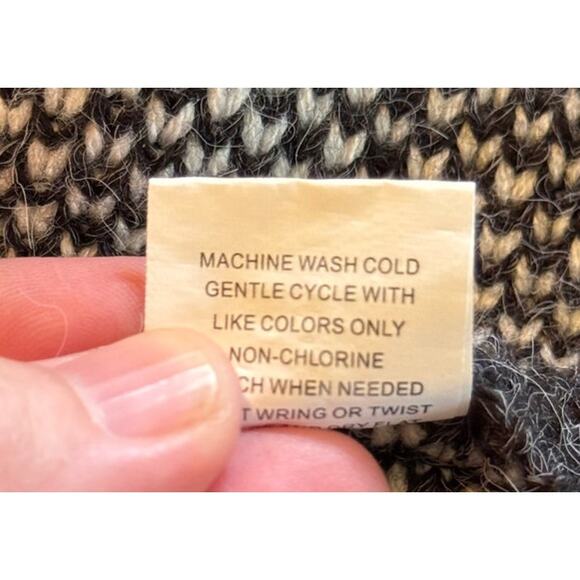 Charlotte Russe Cardigan Women Large Open Front Western Aztec Fringe Outdoor - Picture 8 of 9